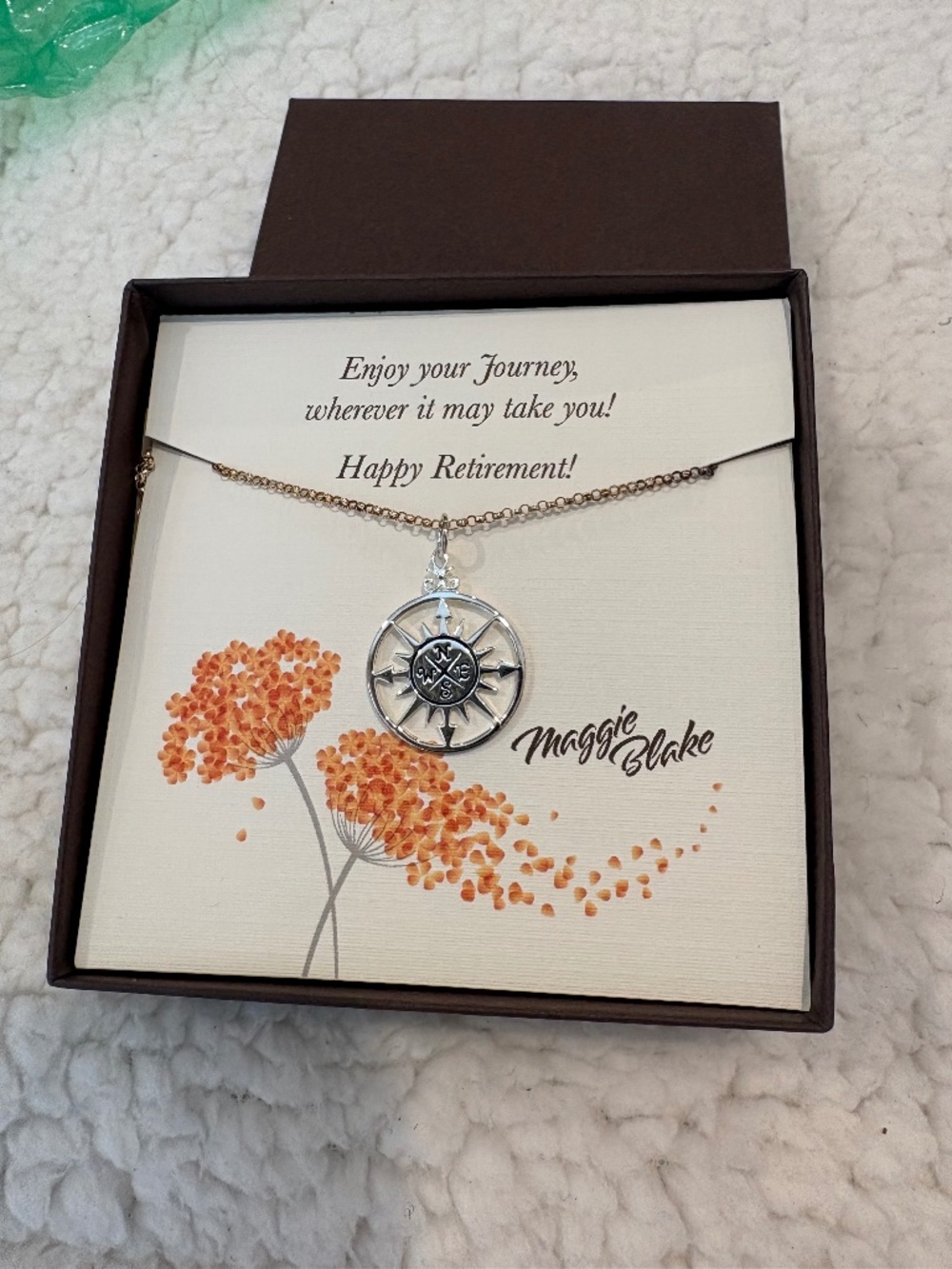 Retirement Necklace- Maggie Blake